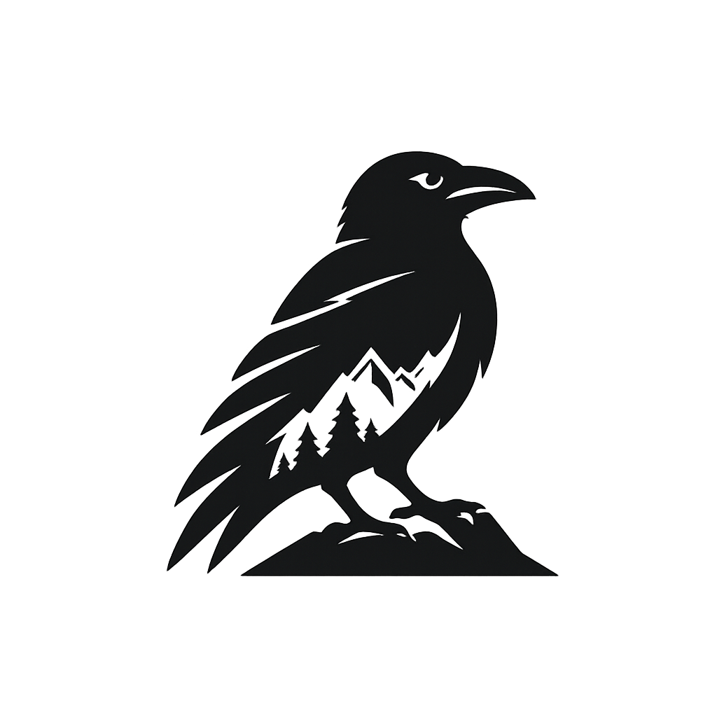 Undiscovered America raven mascot